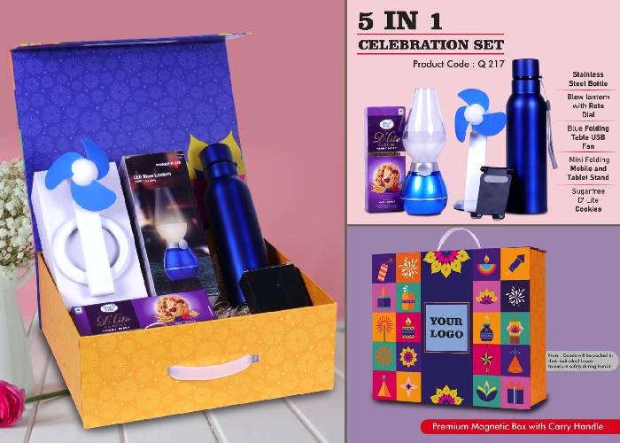 Q217 – Celebration Set of 5: Bolt SS Bottle 750Ml