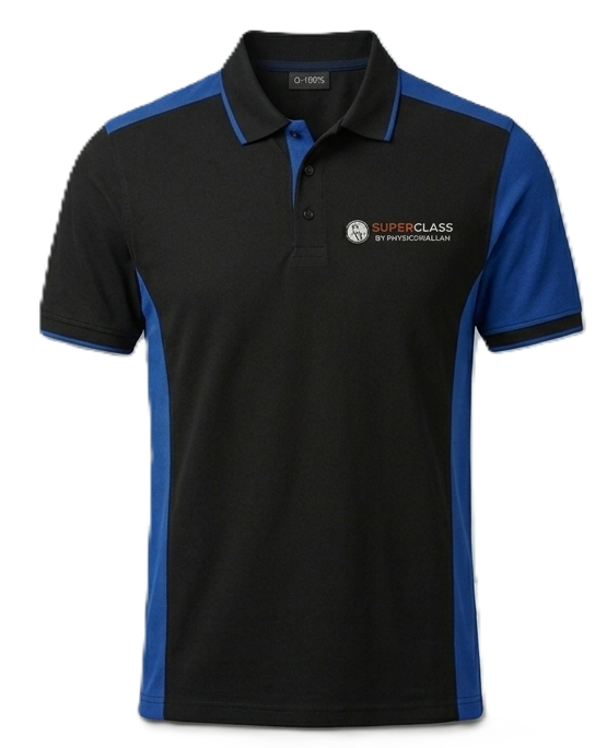 PW T-Shirt Black & Blue
