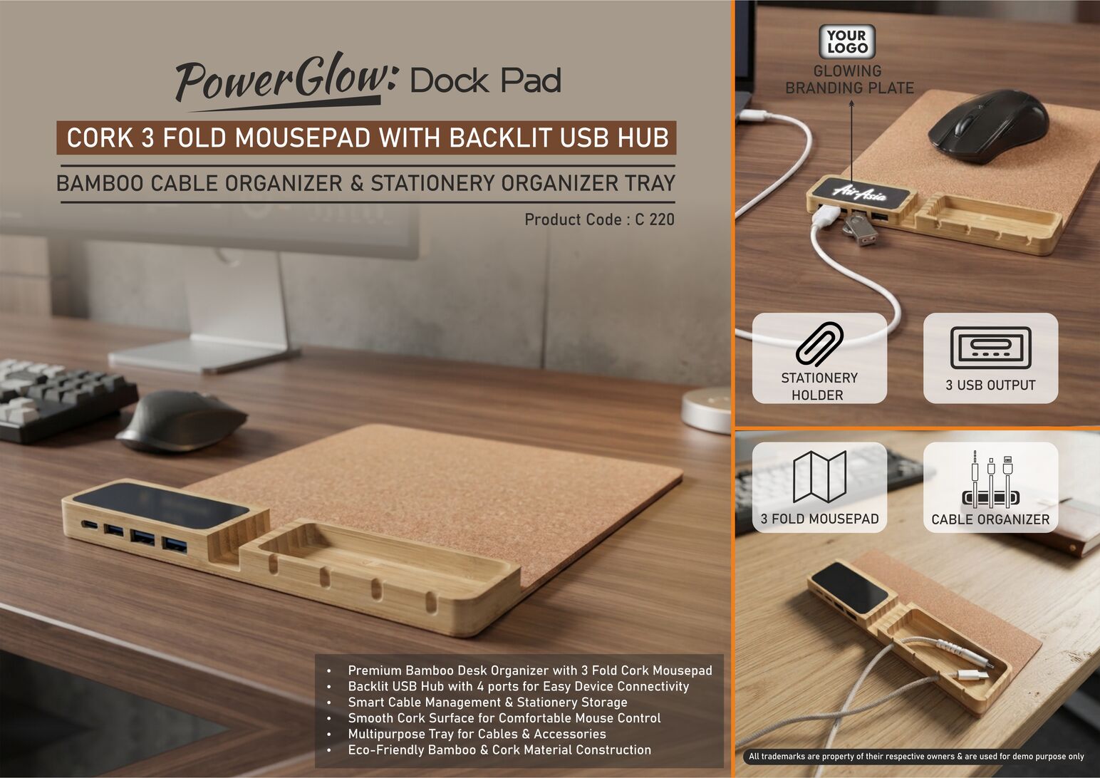 C220 – PowerGlow DockPad