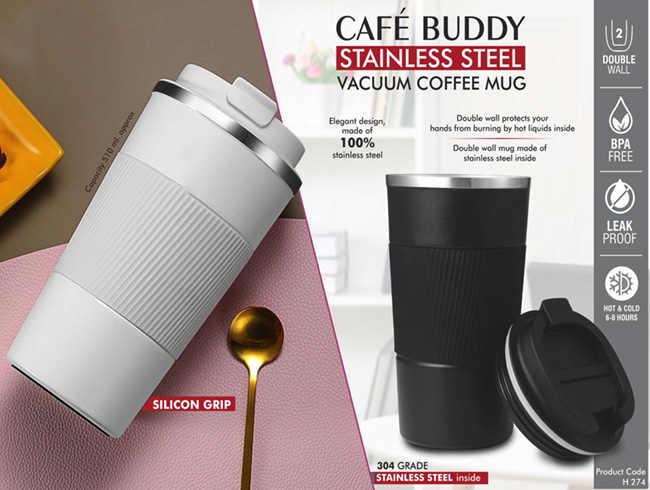 Double Walls Stainless Steel Thermal Coffee Mug Coffee Cup Inox Coffee  Tumbler Insulated Mug Vacuum Coffee Mug Customized Drinking Travel Mug -  China Sliver Steel Coffee Mug and Matt Color Coffee Tumbler