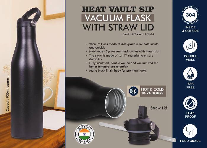 H304a – HeatVault Sip: 900 ml vacuum flask