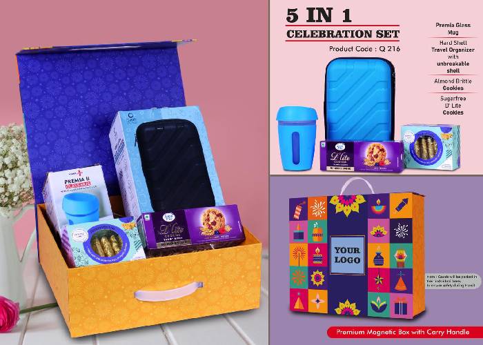 Q216 – Celebration Set of 4: Hard Shell Travel Organizer